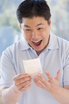 中奖喜悦